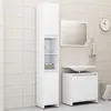 Image de vidaXL Ensemble de meubles de bain 3 pcs Blanc Bois d'ingénierie
