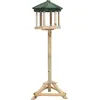 Image de vidaXL Mangeoire à oiseaux sur pied Bois de sapin 33x110 cm