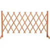 Image de vidaXL Clôture en Treillis de Jardin Séparateur de Jardin Support pour Plantes Grimpantes Plate-Bande Extérieur Orange 150x80 cm Bois de Sapin