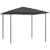 Image de vidaXL Belvédère Tonnelle de Terrasse Chapiteau de Jardin Pavillon de Patio Tente de Réception d'Extérieur 3x3x2,6 m Anthracite 160 g/m²