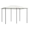 Image de vidaXL Belvédère Tonnelle de Terrasse Chapiteau de Jardin Pavillon de Patio Tente de Réception d'Extérieur 3x4x2,6 m Crème 160 g/m²