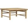 Image de Table de jardin 65x65x30 cm Bambou