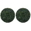 Image de vidaXL Boules de buis artificielles 2 pcs 52 cm
