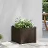 Image de vidaXL Lit surélevé de jardin PP Moka 43x43x35 cm