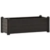 Image de VidaXL Lit surélevé de jardin PP Anthracite 100x43x35 cm