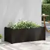 Image de vidaXL Lit surélevé de jardin PP Anthracite 100x43x35 cm