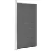 Image de vidaXL Panneau de clôture WPC 95x186 cm Gris