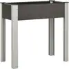 Image de vidaXL Lit surélevé de jardin 75x40x75 cm WPC Gris