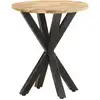 Image de vidaXL Table d'appoint 48x48x56 cm Bois de manguier massif