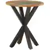 Image de vidaXL Table d'appoint 48x48x56 cm Bois de récupération massif
