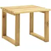 Image de vidaXL Table de transat 30x30x26 cm Bois de pin imprégné