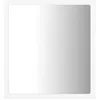 Image de vidaXL Miroir à LED de Salle de Bain, Miroir de Maquillage, Miroir de Courtoisie, Décoration Toilette Maison Intérieur, Blanc Acrylique