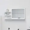 Image de vidaXL Miroir de salle de bain blanc 90x10,5x45 cm bois d’ingénierie