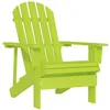 Image de vidaXL Chaise de Jardin Adirondack Fauteuil de Patio Siège d'Extérieur Chaise de Terrasse Fauteuil de Jardin Vert Bois de Sapin Massif