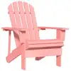 Image de vidaXL Chaise de jardin Adirondack Bois de sapin massif Rose