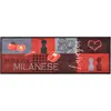 Image de vidaXL Tapis de cuisine lavable Tomates 60x300 cm