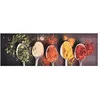 Image de Tapis de cuisine lavable Cuillères 60x180 cm