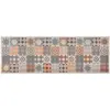 Image de vidaXL Tapis de cuisine lavable Couleur mosaïque 60x300 cm
