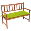 Image de vidaXL Banc de Jardin avec Coussin Banc de Terrasse Meuble d'Extérieur Banc de Patio Meuble de Jardin Parc 120 cm Bois d'Acacia Massif