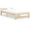 Image de vidaXL Cadre de lit sans matelas bois de pin massif 90x200 cm