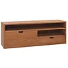 Image de Meuble TV 110x30x40 cm Bois de teck massif