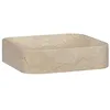 Image de Lavabo Crème 40x40x10 cm Marbre