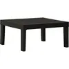Image de vidaXL Table de salon de jardin Plastique Gris