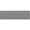 Image de vidaXL Tapis de Couloir Moquette d'Entrée Tapis de Sol Paillasson de Sol Tapis de Porte d'Entrée Moquette de Couloir Gris Foncé 50x200 cm