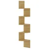 Image de Étagère d angle murale chêne sonoma 19x19x123cm bois ingénierie