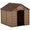 Image de vidaXL Niche pour chiens Marron 71x71,5x68 cm PP
