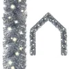 Image de Guirlande de Noël avec lumières LED 20 m Argenté