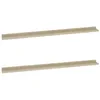 Image de Étagères murales 2 pcs chêne sonoma 115x9x3 cm