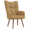 Image de Chaise de relaxation Marron Velours