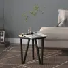 Image de vidaXL Table à thé Chêne Sonoma Ø35 cm MDF