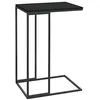 Image de VidaXL Table d'appoint Noir 40x30x59 cm Aggloméré