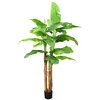 Image de vidaXL - Künstlicher Bananenbaum mit Topf 285 cm Grün