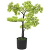 Image de vidaXL Bonsaï de cyprès artificiel avec pot 60 cm Vert