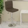 Image de vidaXL Tabouret de bar Marron Similicuir