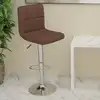 Image de vidaXL Tabouret de bar Marron Tissu