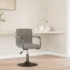 Image de vidaXL Tabouret de bar Gris clair Velours
