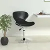 Image de vidaXL Tabouret de bar Noir Similicuir