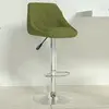 Image de vidaXL Tabouret de bar Vert clair Velours