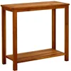 Image de Table console de jardin 80x35x75 cm Bois d acacia solide