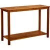 Image de vidaXL Table console de jardin 110x40x75 cm Bois d'acacia solide