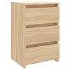 Image de Table de chevet Chêne sonoma 40x35x62,5 cm bois d ingénierie