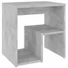 Image de Table de chevet gris béton 40x30x40 cm bois d ingénierie