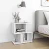 Image de vidaXL Tables de chevet 2 pcs blanc 50x30x51,5 cm bois d'ingénierie