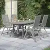 Image de vidaXL Ensemble à manger de jardin 5 pcs Bois d'acacia massif