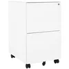 Image de Classeur mobile Blanc 39x45x67 cm Acier