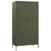 Image de Garde robe Vert olive 90x50x180 cm Acier
